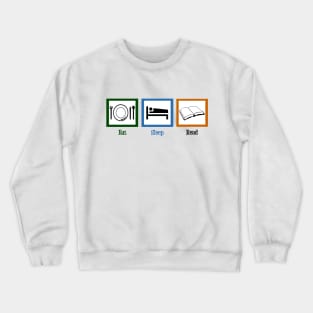 Eat Sleep Read Crewneck Sweatshirt